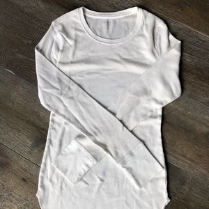 White long sleeve shirt